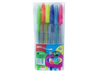 Długopis Corvin Fluo 6 kolorów