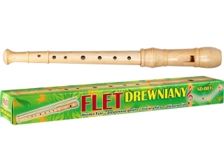 Flet prosty drewniany TITANUM