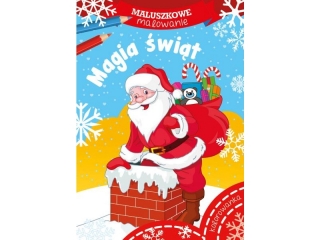 Kolorowanka SKRZAT Maluszkowe malowanie - Magia świąt