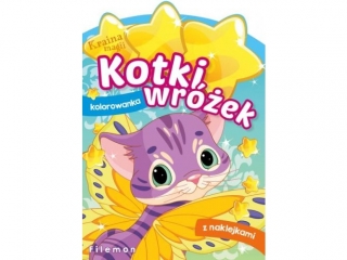 Kolorowanka SKRZAT Kraina magii Kotki wróżek - Filemon