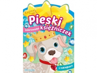 Kolorowanka SKRZAT Kraina magii Pieski księżniczek - Drops