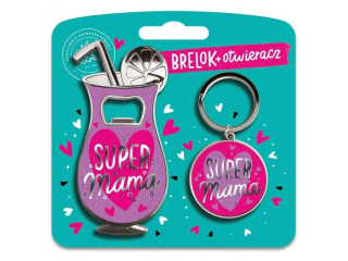 Zestaw Brelok + Otwieracz Mama