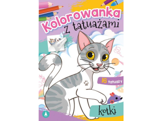 Kolorowanka z tatua�ami SKRZAT Kotki