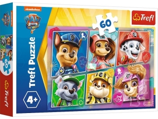 Puzzle   60 TREFL Psi patrol - Przyjaciele gotowi do akcji