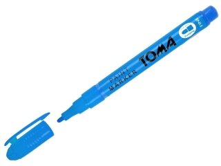 Marker olejowy TOMA 1, 5mm - niebieski jasny