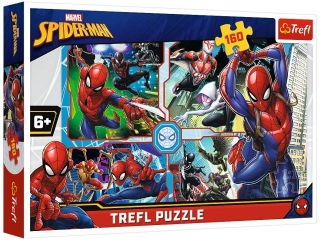 Puzzle  160 TREFL Spider Man na ratunek