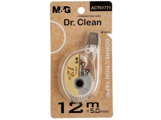 Korektor w taśmie M&G Dr. Clean, 5mm x 12m