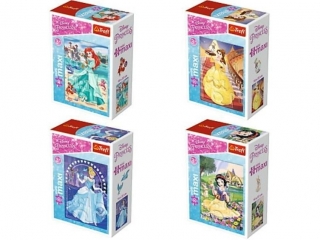 Puzzle 20 miniMaxi TREFL W świecie Księżniczek