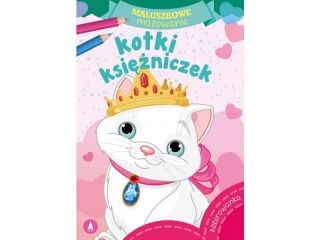 Kolorowanka SKRZAT Maluszkowe malowanie - Kotki ksiniczek