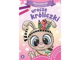 Kolorowanka SKRZAT Maluszkowe malowanie - Urocze krliczki