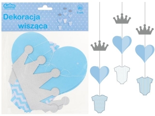 Dekoracja wisząca "Little boy", 3 szt. KK