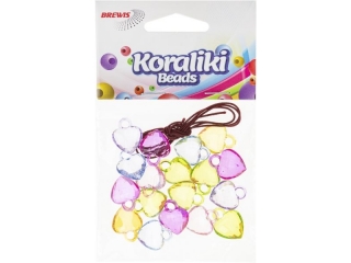 Koraliki do nawlekania serca KO3