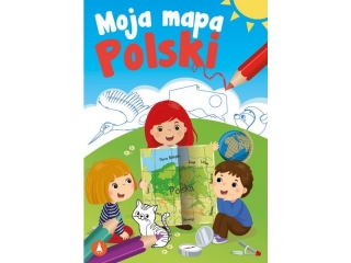 Ksi±¿eczka SKRZAT Ma³y uczeñ - Moja mapa Polski