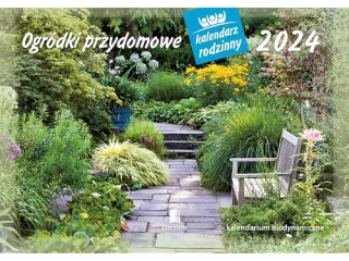 Kalendarz rodzinny LUCRUM 2024 WL11 - Ogródki przydomowe