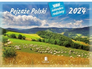 Kalendarz rodzinny LUCRUM 2024 WL 3 - Pejzaże Polski