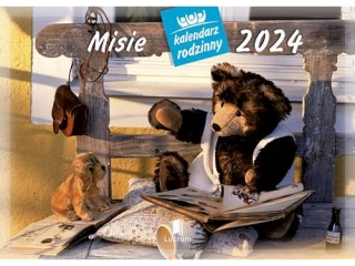 Kalendarz rodzinny LUCRUM 2024 WL 6 - Misie
