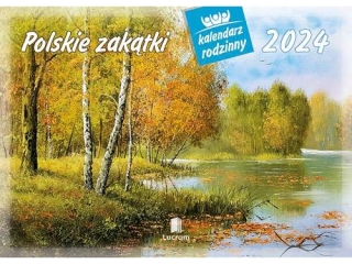 Kalendarz rodzinny LUCRUM 2024 WL 7 - Polskie zakątki