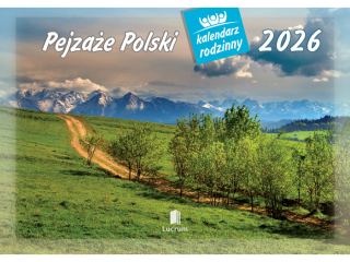 Kalendarz cienny rodzinny LUCRUM - Pejzae Polski 2026