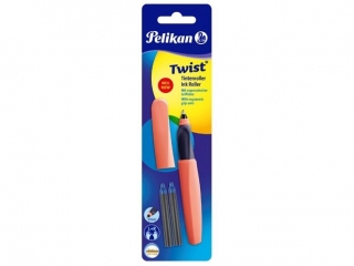 Pióro kulkowe PELIKAN Twist R457 jagodowe +2 naboje