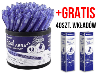 D�ugopis �cieralny PENMATE Flexi Abra - niebieski display