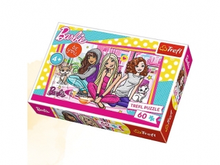 Puzzle 60 TREFL Barbie i przyjaciółki