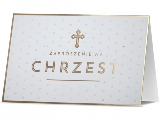 Kartki zaproszenia DRAGON STAR 19 Chrzest