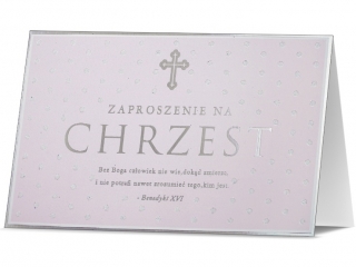 Kartki zaproszenia DRAGON STAR 18 Chrzest