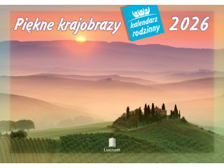 Kalendarz cienny rodzinny LUCRUM - Pikne krajobrazy 2026