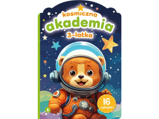 Książeczka SKRZAT Kosmiczna akademia 3-latka