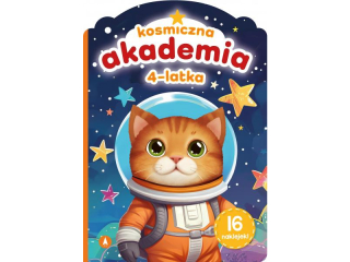 Książeczka SKRZAT Kosmiczna akademia 4-latka