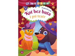 Ksi��eczka SKRZAT Czytanki sylabowe. Kot bez buta i psi teatr