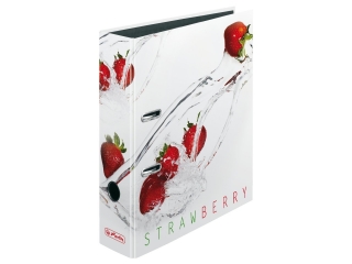 Segregator A4 8cm HERLITZ maX.file - Truskawki