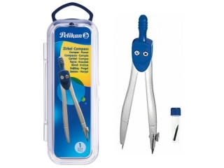 Cyrkiel HERLITZ mały, plastikowe etui