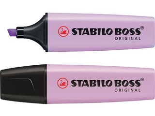 Zakrelacz STABILO BOSS pastelowy - lilla
