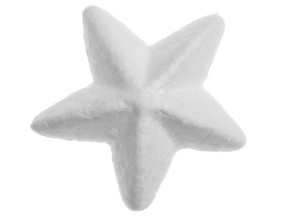 Gwiazdy styropianowe DPCRAFT 15,5 cm, 6 szt.