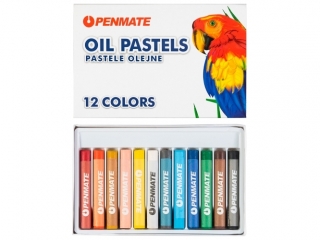 Pastele olejne PENMATE 12 kolorów
