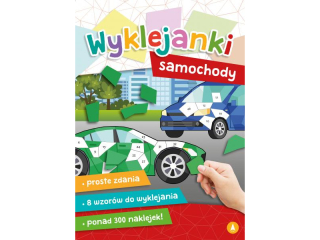 Ksi��eczka SKRZAT Wyklejanki. Samochody