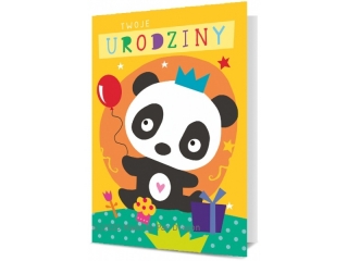 Kartki karnet B6 K - 1834 Urodziny