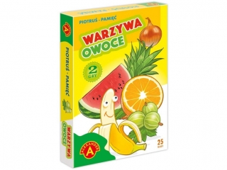 Karty Piotru + Pami ALEXANDER Warzywa i owoce