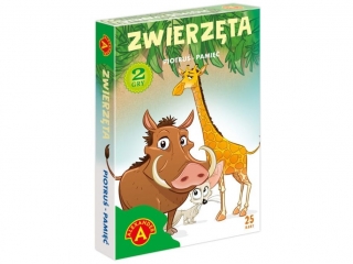 Karty Piotru + Pami ALEXANDER Zwierzta