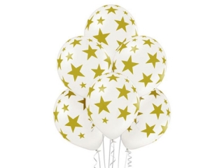 Balony D11 Stars 1C5S, 6 szt.