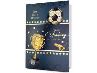 Kartki karnet PAN DRAGON STAR-117 Urodziny