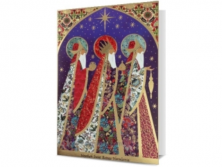 Kartki karnet PAN DRAGON Star 54 Boże Narodzenie Trzej Królowie