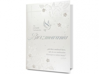 Kartki karnet HM 200-3078 Bierzmowanie