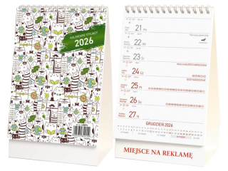 Kalendarz biurkowy WN stojcy 2026