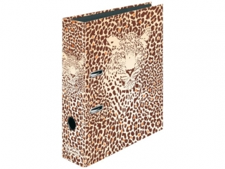 Segregator A4 8cm HERLITZ maX.file - Animal print leopard