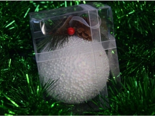 Bombka PAULA 1szt. 9cm B7J0105