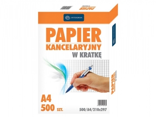 Papier kancelaryjny A4 150k. INTERDRUK kratka