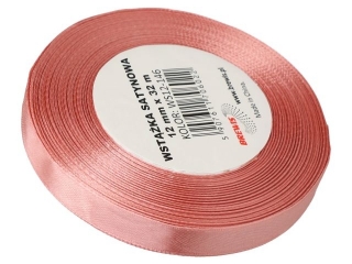 Wstążka satynowa BREWIS 12mm/32m kolor 146 guma balonowa