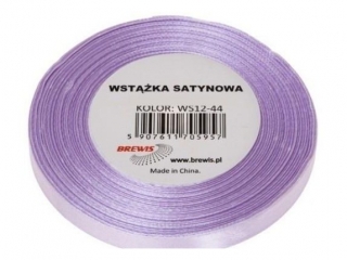 Wstka satynowa BREWIS 6mm/32m kolor 44 jasny lawendowy